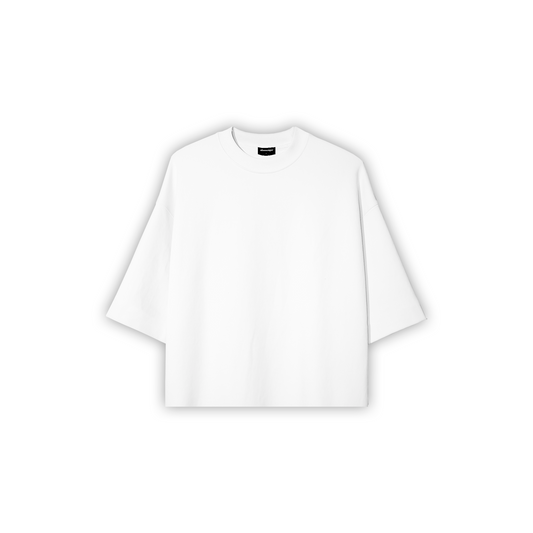 POLERA BOXYFIT BLANCA