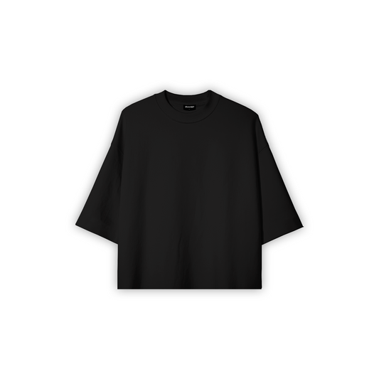 POLERA BOXYFIT NEGRA